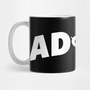 Adopt, don't shop. Pet Adoption design for cat lovers and dog lovers alike Mug